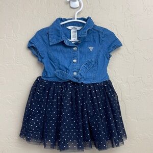 Baby Guess Denim Tutu Dress